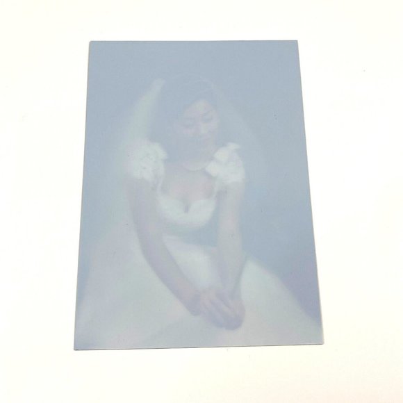 Asian Bride Wedding 3-D Art Photo Photograph 5" x 7" Demo Print Lenticular 3D - Picture 2 of 6